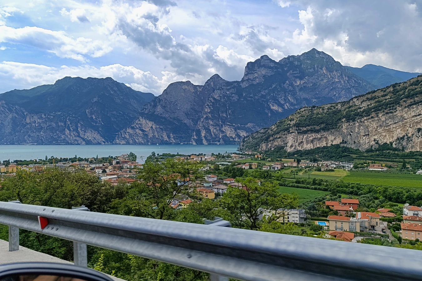 Aussicht auf den Gardasee